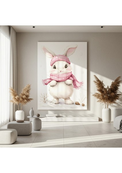 Sevimli Kış Tavşanı Tablosu fırsatları