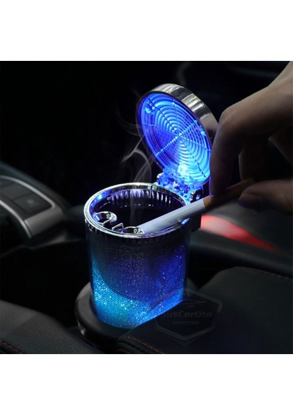 Volvo V60 2.0 T5 Advance Powershıft Araca Uygun Rgb 7 Renkli LED Işıklı Araç Içi Küllük modelleri