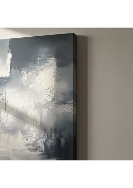 Soyut Gri Tonlarındaki Modern Sanat Tablosu indirimleri