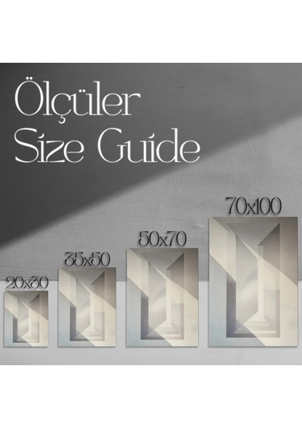 Soyut Geometrik Sanat Tablosu modelleri