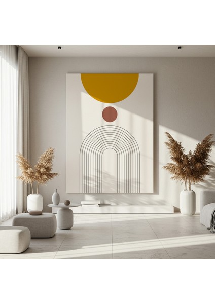 Minimalist Soyut Geometrik Sanat Tablosu fırsatları