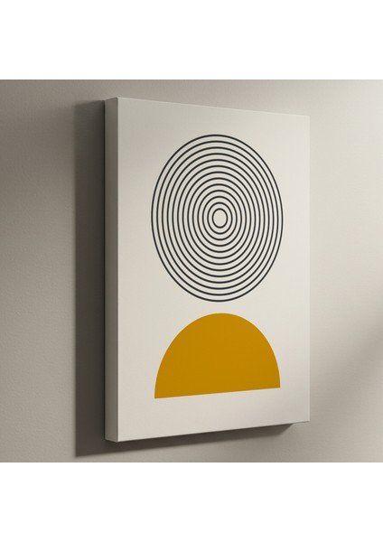 Minimalist Geometrik Soyut Sanat Tablosu