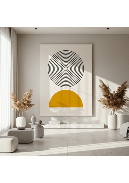 Minimalist Geometrik Soyut Sanat Tablosu fırsatları