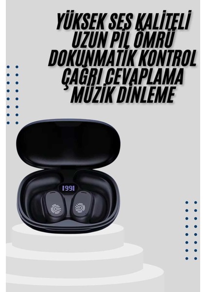 Kablosuz Küpeli Kulaklık Aktif Gürültü Önleyici Dokunmatik Kontrol fiyatları