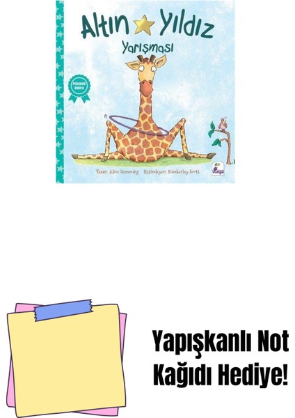 Altın Yıldız Yarışması: Pedagog Onaylı + Yapışkanlı Not Kağıdı