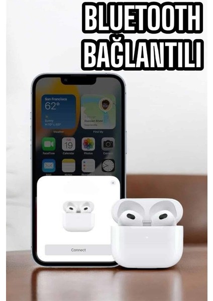 Kablosuz Bluetooth Kulaklık Tws Anc Özelliği Yüksek Ses Kaliteli