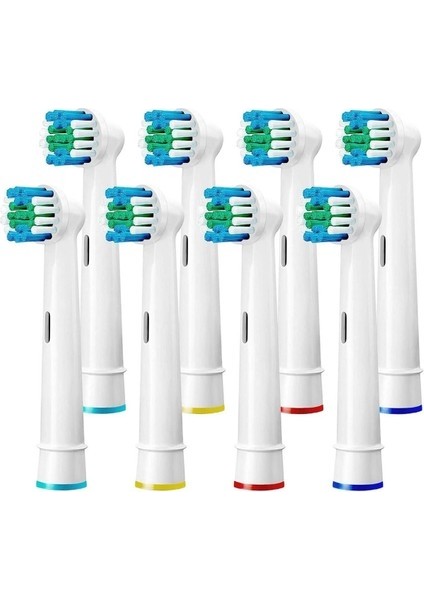 Braun - Oral B Şarjlı ve Pilli Ağız ve Diş Sağlıgı Fırçası Uyumlu 4 Adet Yedek Başlık indirimleri