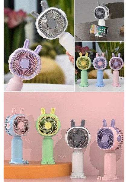 Minimal Tasarım Soğutucu USB Fan Elcikli El Tipi Fan Minik Kulak Desenli Telefon Tutucu Fan Henüz Değerlendirilmemiş Ilk Sen Değerle fiyatları