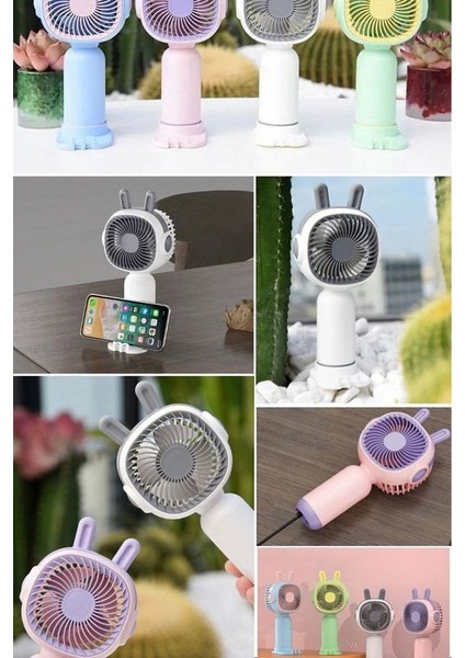 Minimal Tasarım Soğutucu USB Fan Elcikli El Tipi Fan Minik Kulak Desenli Telefon Tutucu Fan Henüz Değerlendirilmemiş Ilk Sen Değerle modelleri