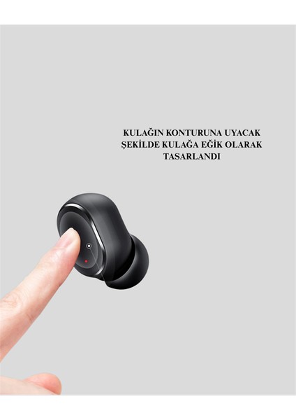 Kablosuz Kulak Içi Bluetooth Kulaklık Stereo Dokunmatik Kontrollü Kulaklık fırsatları