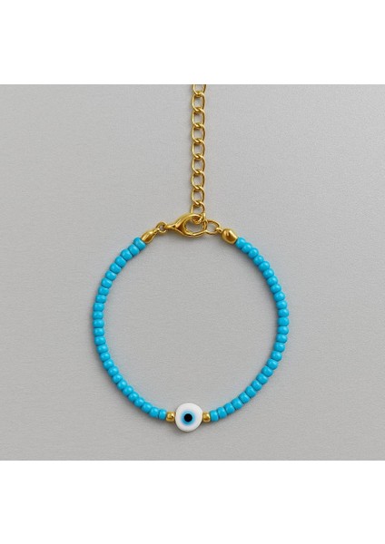 Nazar Boncuklu Mavi Bileklik fiyatları