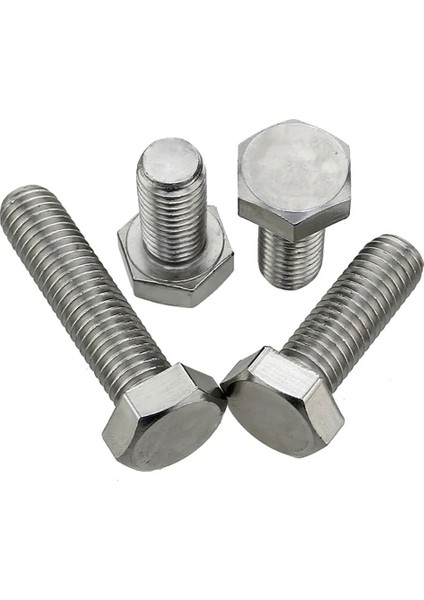 Altıköşe Altıgen Akb Civata M12X50 - 10 Adet