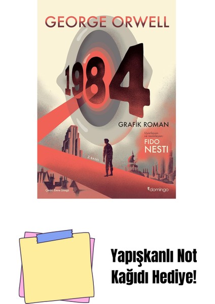 1984 (Grafik Roman) + Yapışkanlı Not Kağıdı