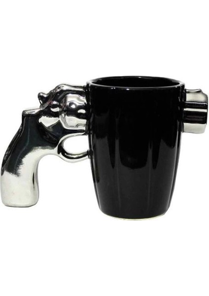 Metalik Silah Tasarımlı Kupa Bardak fiyatları