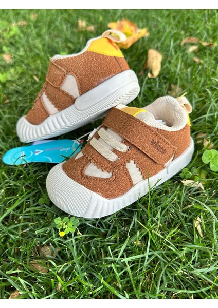 19-25 Numara Ortopedik Hafif Unisex Kız-Erkek Ilk Adım Ayakkabısı