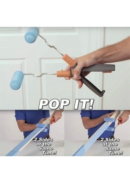 Buğz Nano Süngerli Damlatmaz Mobilya ve Duvar Boyama Rulosu Hem Köşe Hem Düz Zemin modelleri