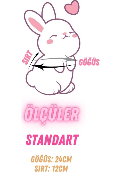 Tavşan Için Unicorn'lu Pembe Kazak modelleri