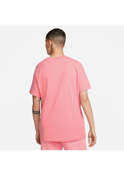 Sportswear Pamuklu Bol Kesim Kadın Pembe T-Shirt - (FB8203-611) fiyatları