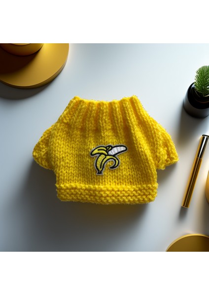 Tavşan Için Muzlu Sarı Kazak