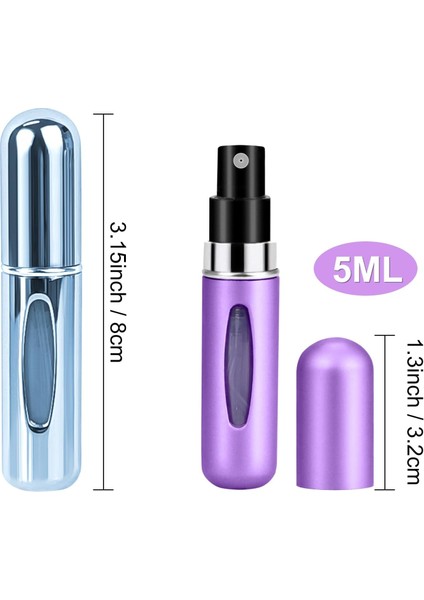 Seyahat Parfüm Şişesi Doldurulabilir Mini Cep Parfüm Şişesi Atomizer ( 1 Adet ) fiyatları