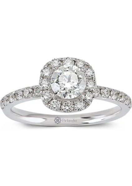 1,10 Karat F Renk Hrd Sertifikalı Pırlanta Tektaş Yüzük