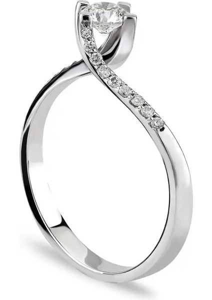 0,35 Karat Pırlanta Tektaş Yüzük fiyatları