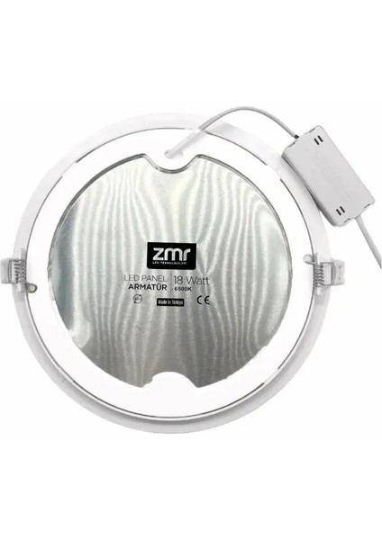18WATT Sıva Altı Yuvarlak Slim LED Panel Alüminyum Soğutuculu 6400K Beyaz Işık fiyatları