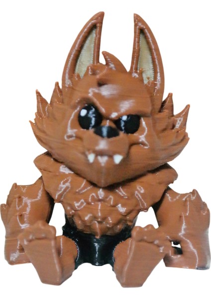 Sevimli Kurt Adam Hediyelik Anahtarlık modelleri