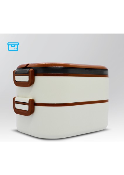 Lunch Box + Termos Çanta Hediyeli Beslenme Kutusu Yemek Saklama Taşıma