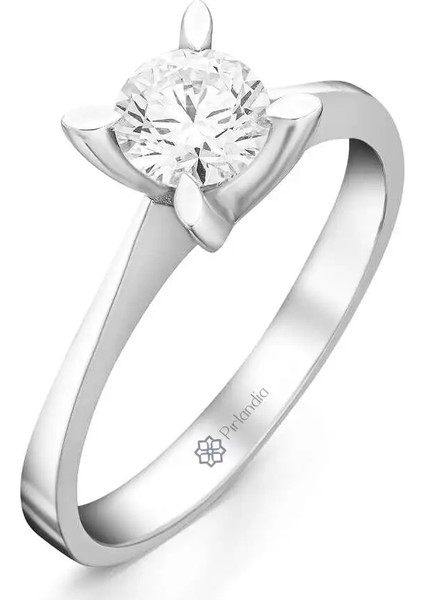 0,70 Karat F Renk Hrd Sertifikalı Pırlanta Tektaş Yüzük fiyatları