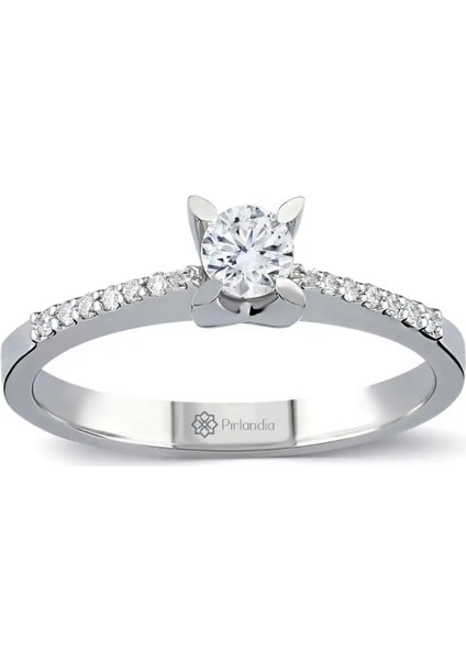 0,30 Karat Pırlanta Tektaş Yüzük