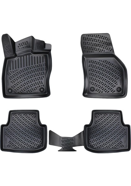 Seat Leon 2020 Sonrası e hybrid Havuzlu Paspas Tsi / e-hybrid 3D Havuzlu Paspas Siyah fiyatları