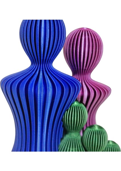 Aile Bağları Biblo Seti - Ipek Renklerin Modern Dokunuşu fiyatları