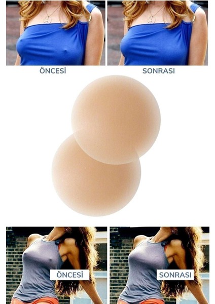 6 Çift Silikon Göğüs Ucu Kapatıcı, Meme Ucu Kapatıcı Göğüs Ucu Gizleyici fırsatları