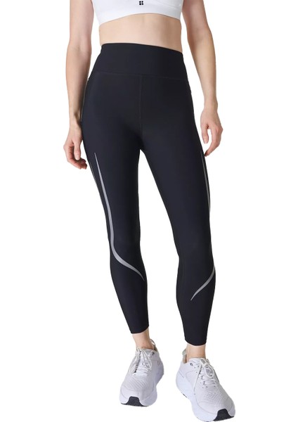 Zero Gravity 7/8 Illuminate Ru Kadın Siyah Koşu Taytı