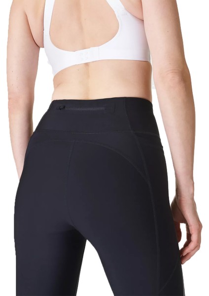 Zero Gravity 7/8 Illuminate Ru Kadın Siyah Koşu Taytı