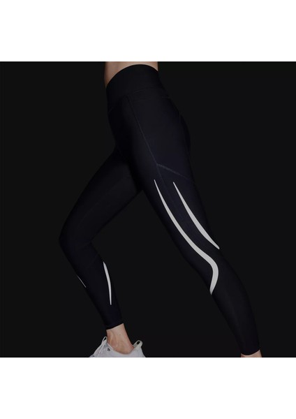 Zero Gravity 7/8 Illuminate Ru Kadın Siyah Koşu Taytı