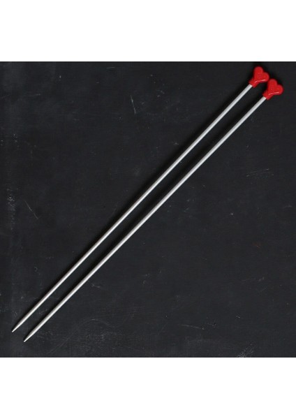 Addı Kalpli 4,5mm 40CM Klasik Alüminyum Örgü Şişi fiyatları