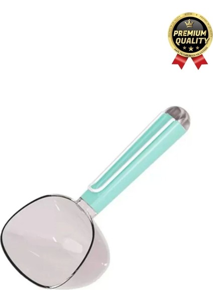 Çok Amaçlı Klipsli Ölçekli Şeffaf Başlıklı 180ML Kapasiteli Kedi Köpek Mama Ölçüm Kaşığı Küreği fiyatları