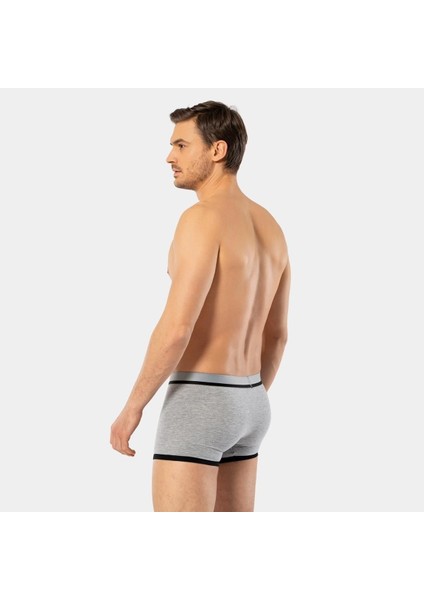 Erkek 2'li Biyeli Boxer 1322/SIYAH-GRI fiyatları