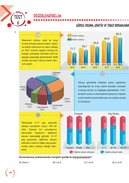 6. Sınıf TÜRKÇE Soru Bankası Fasikül Seti | YENİ fiyatları