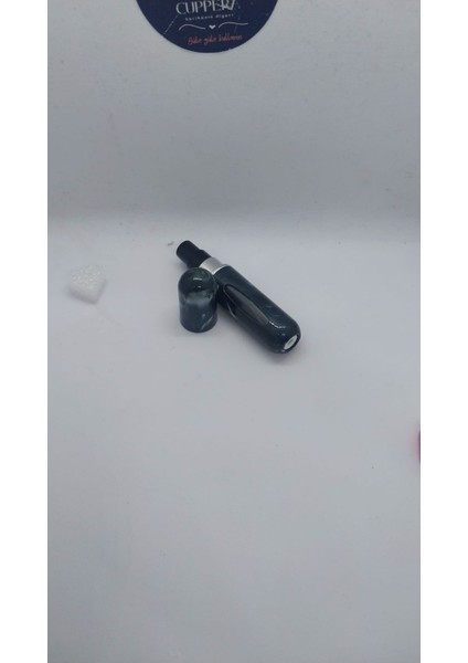 Mini Seyahat Parfüm Dolumlu Atomizer, Taşınabilir Parfüm Sprey Şişesi 5 ml (Siyah Desenli) fırsatları