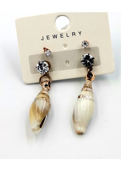 Renkli Figürlü Lüks Küpe