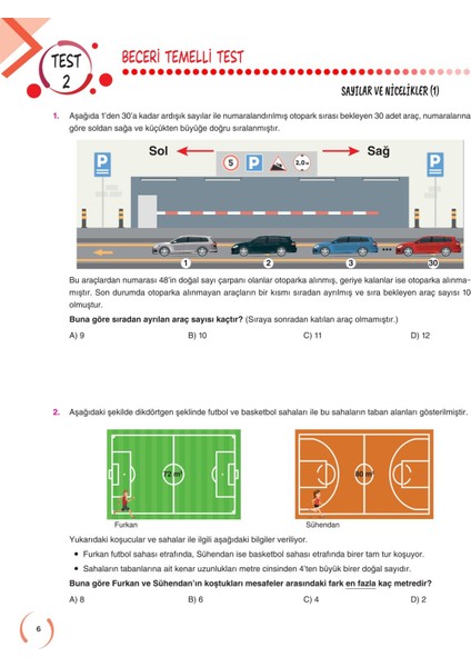 6. Sınıf MATEMATİK Soru Bankası Fasikül Seti | YENİ fiyatları
