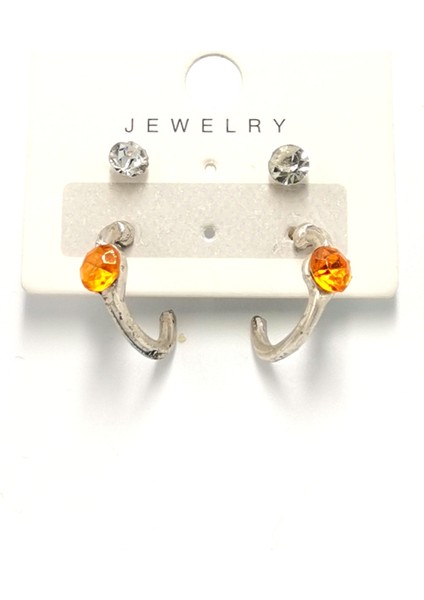 Renkli Figürlü Lüks Küpe