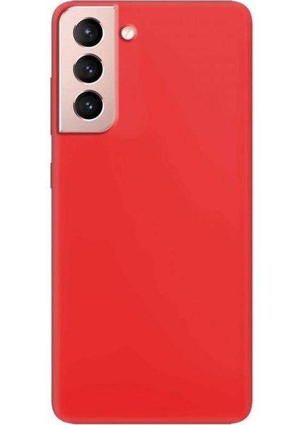Samsung Galaxy S22 Plus İnce Mat Silikon Kılıf Kırmızı fiyatları