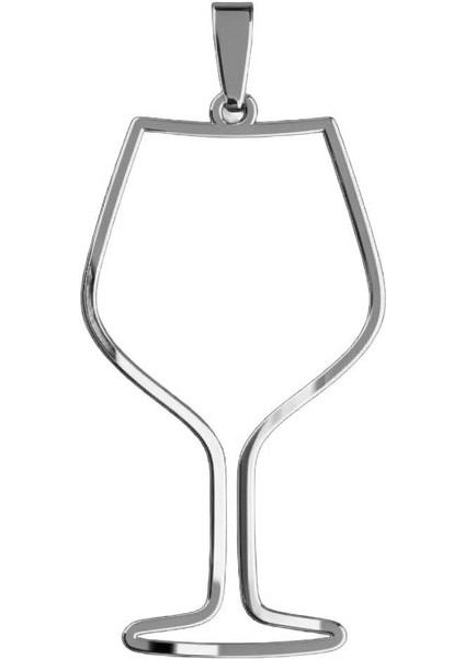 925 Ayar gümüş kolye şarap kadehi SM8934 fiyatları