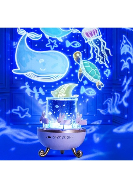 Buğz Uyku Arkadaşı Galaksi Çok Figürlü Projektör Gece Lambası fırsatları