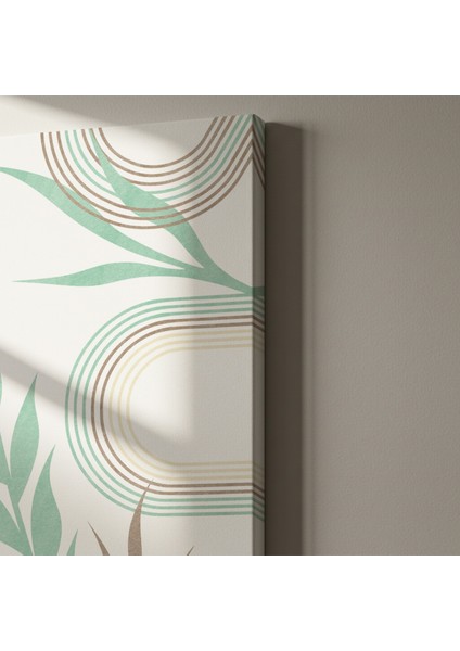 Soyut Bitkisel Desenler Tablosu indirimleri