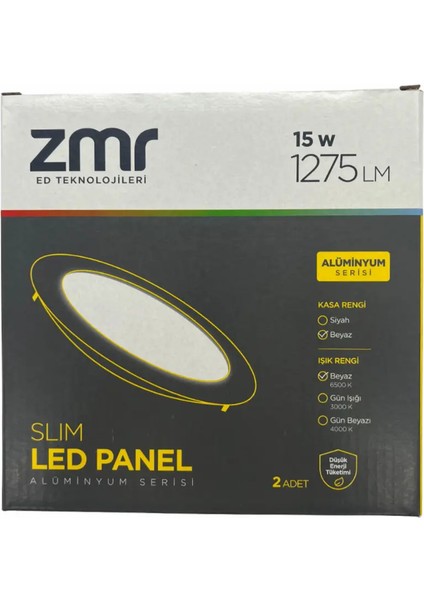 15WATT Sıva Altı Panel LED Spot Armatür 6500K (Beyaz) indirimleri